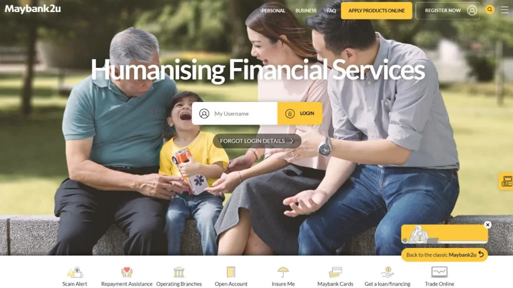 cara semak baki maybank secara online guna maybank2u