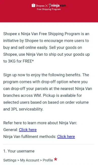 free shipping ninja van