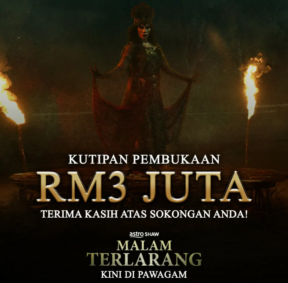 malam terlarang raih rm3 juta