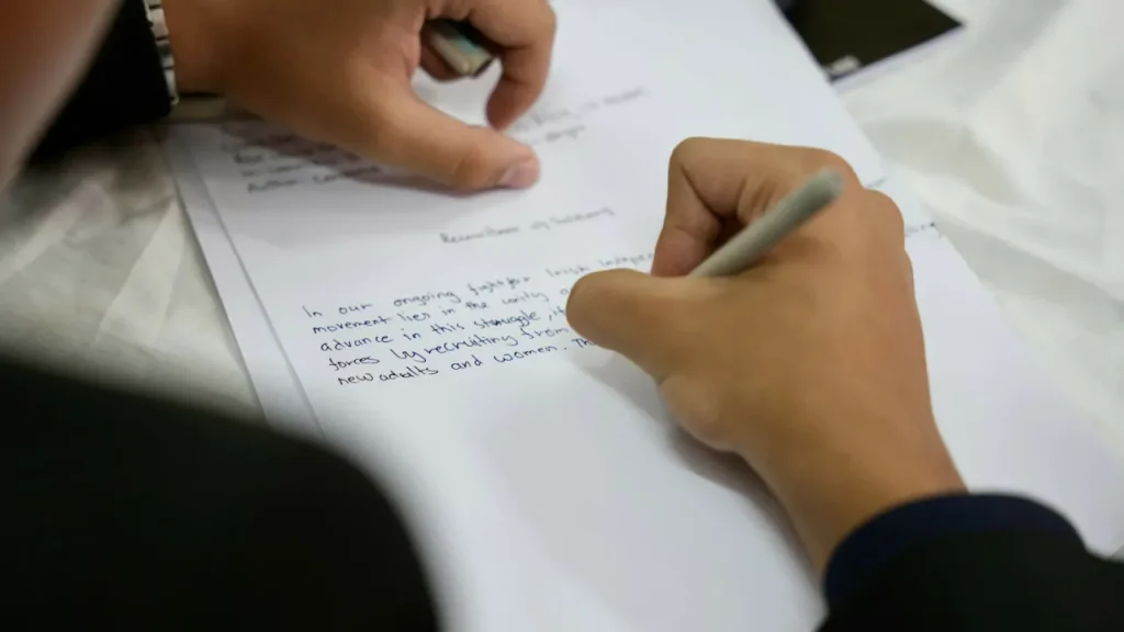 writing test muet