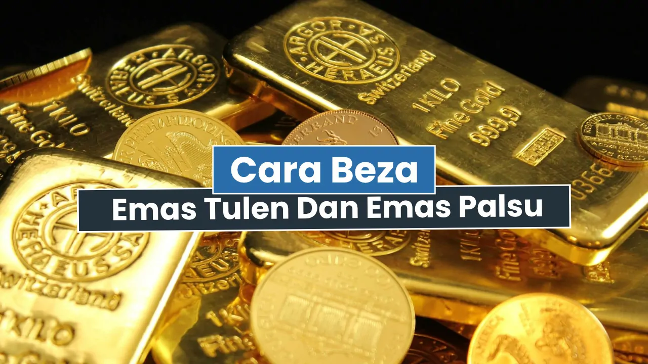 cara beza emas tulen dan emas palsu