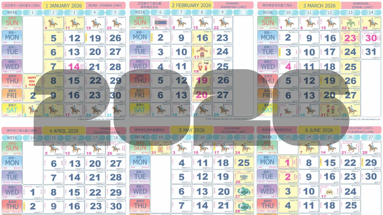 kalendar 2026