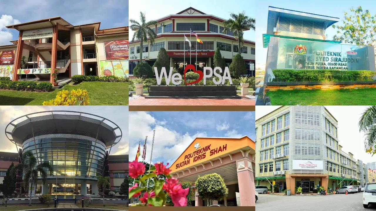 senarai politeknik di malaysia