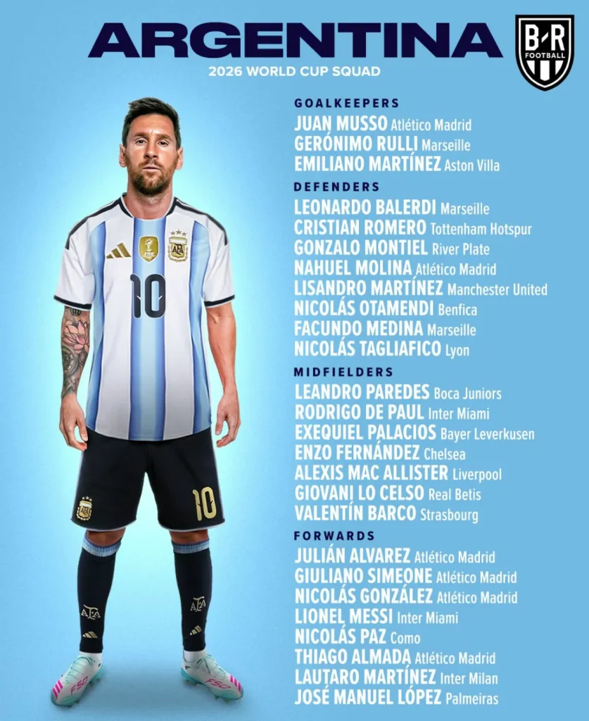 skuad argentina