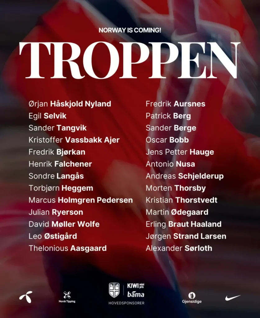 skuad norway
