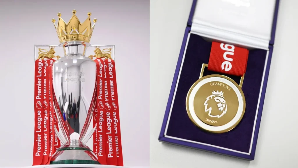 trofi premier league dan medal