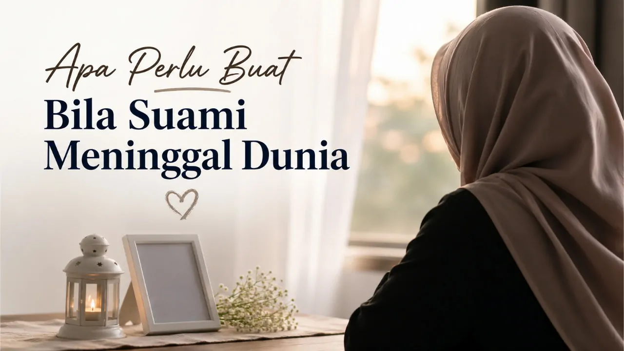 apa perlu buat bila suami meninggal dunia